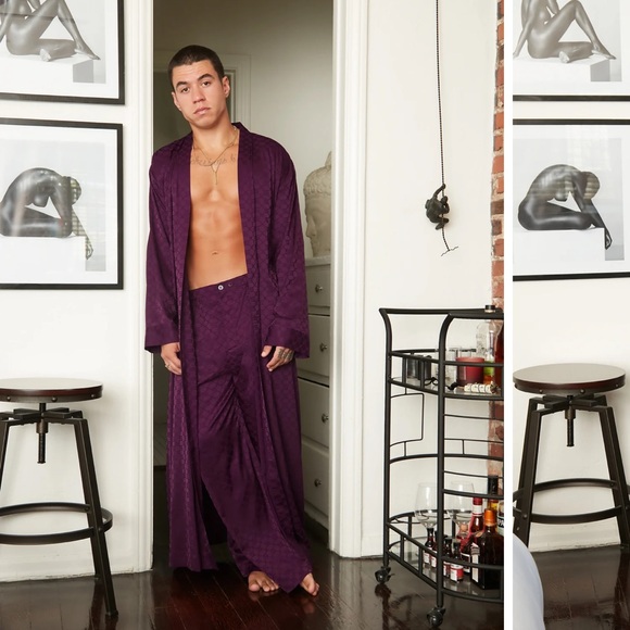 Savage X Fenty Other - Men’s Savage X Fenty Rich Purple Robe